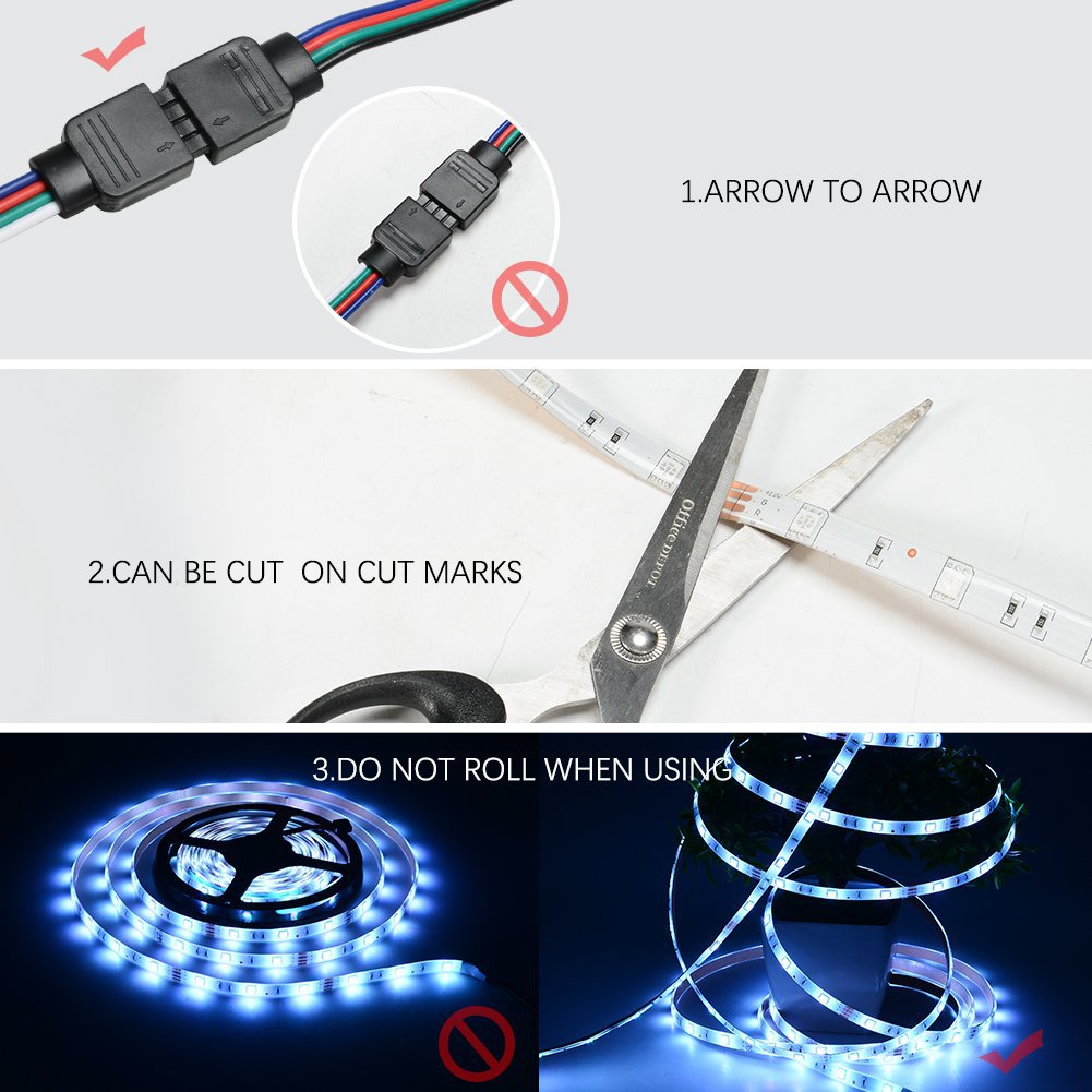LED Bluetooth Light Strip Setup