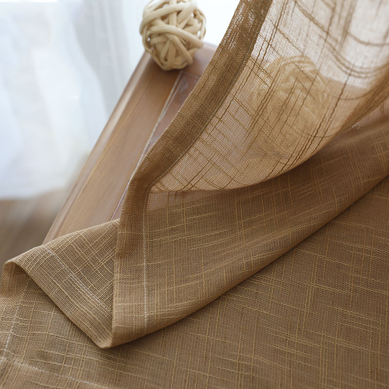 Stylish Cotton Linen Curtain