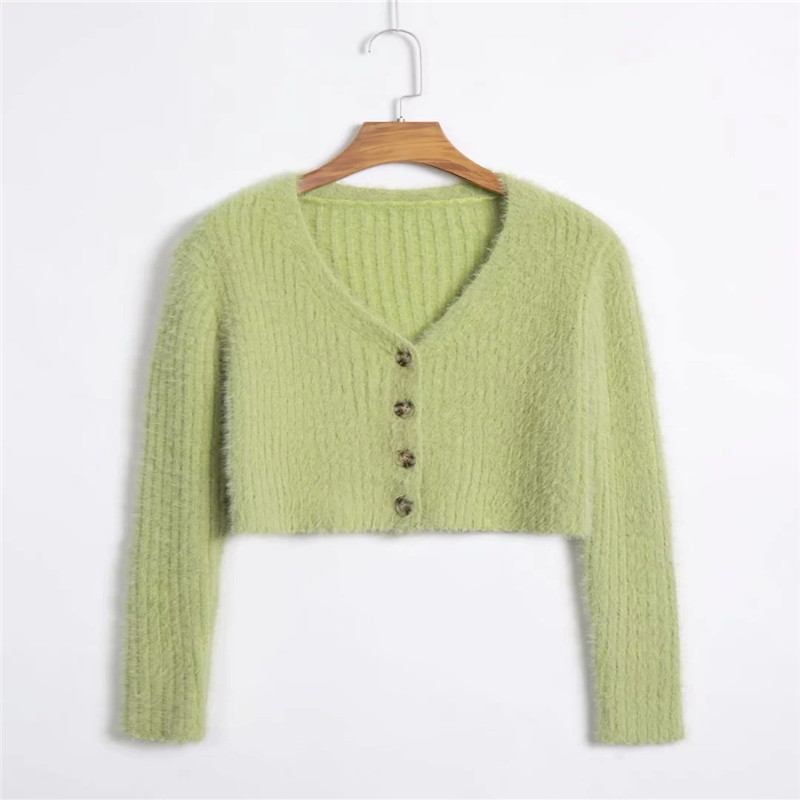Green Cardigan
