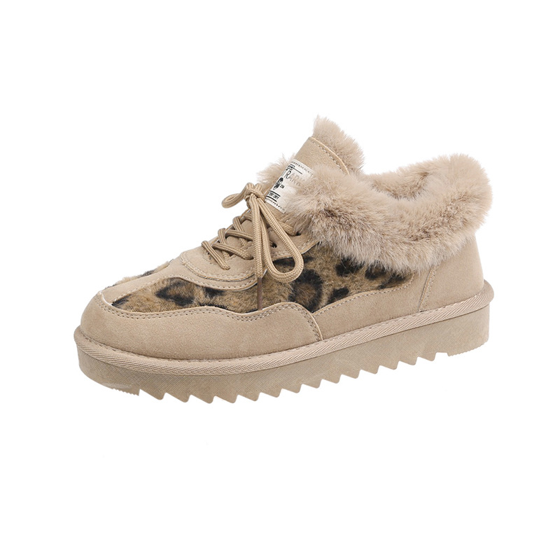 Leopard Print Thick-Soled Boots Image 5