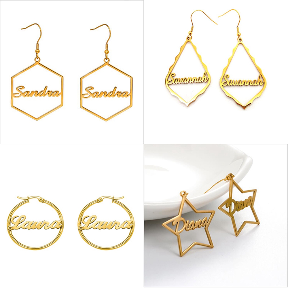Elegant Display of Earrings