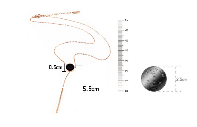 Titanium Steel Necklace Display Image