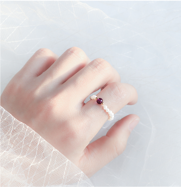 Strawberry Crystal Ring - Image 5