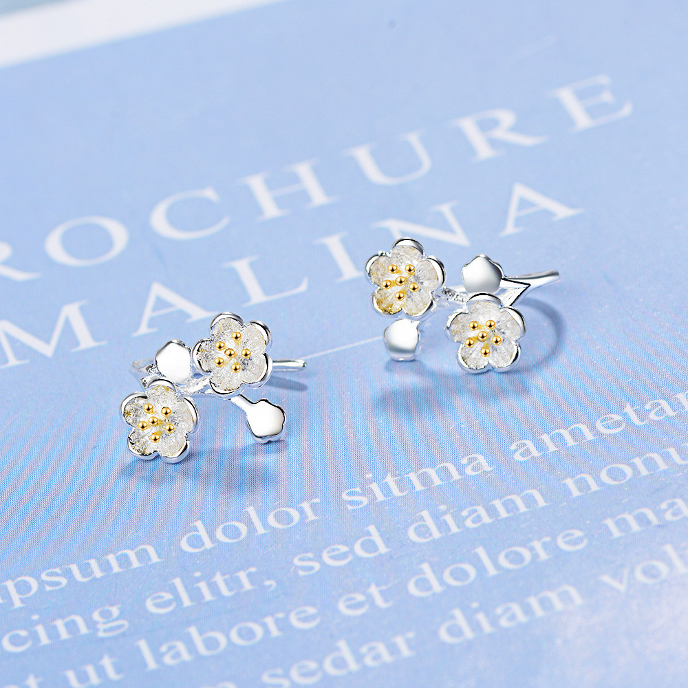 Flower Earrings Design 2