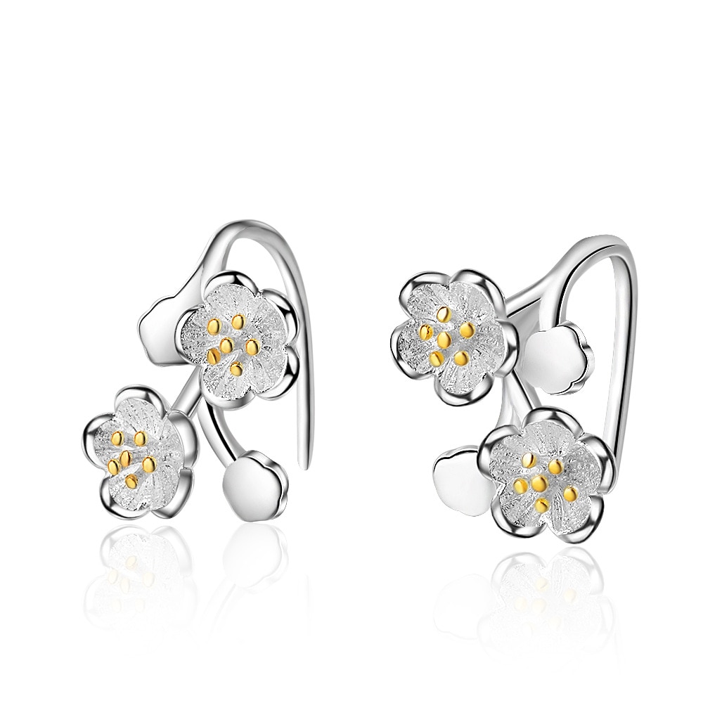 Flower Earrings Design 1