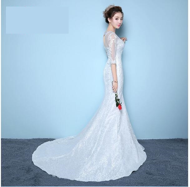 Wedding Dress Side View