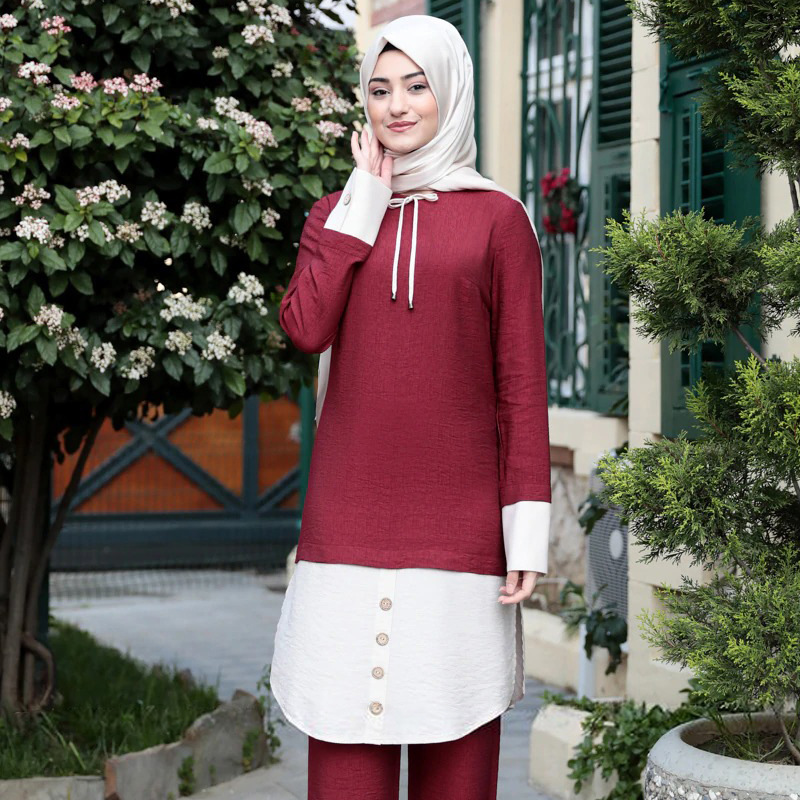 Dress Set in Navy
