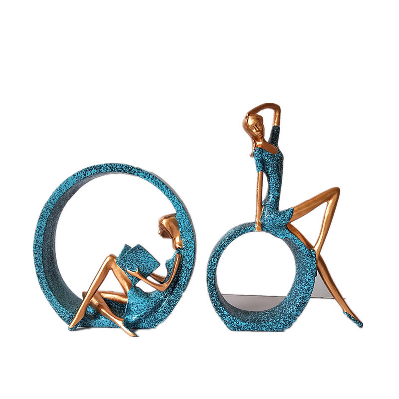 Nordic Modern Dance Girl Figurine
