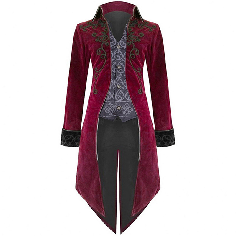 Medieval Punk Coat Fashion