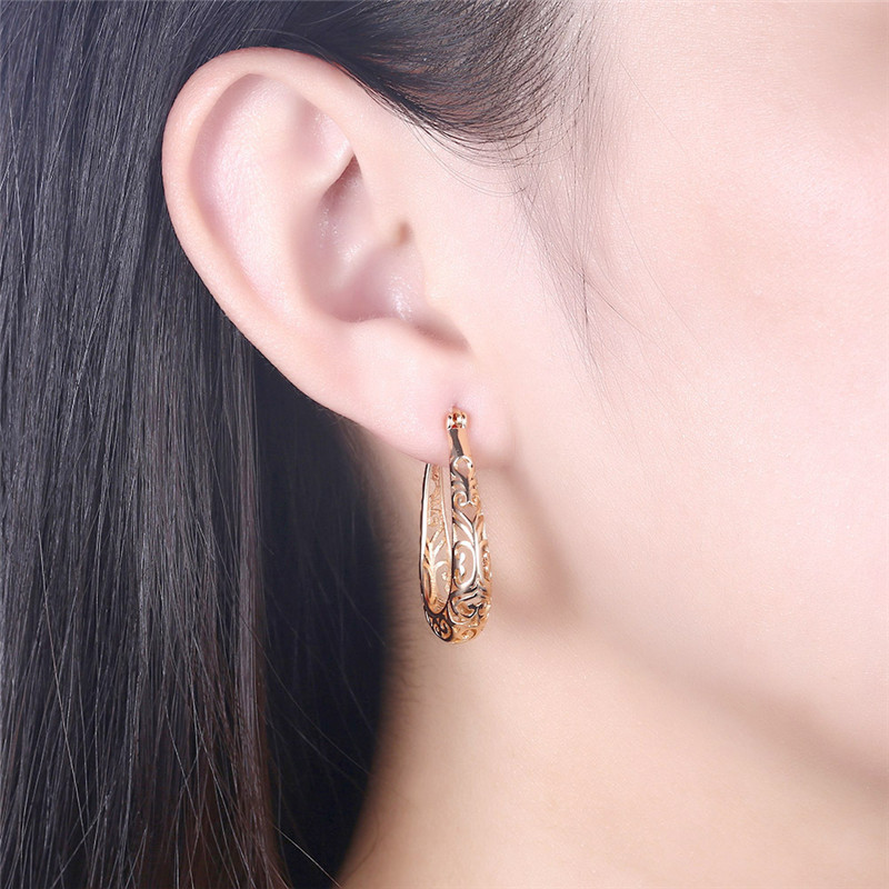 S925 Silver Earrings - Platinum Plated