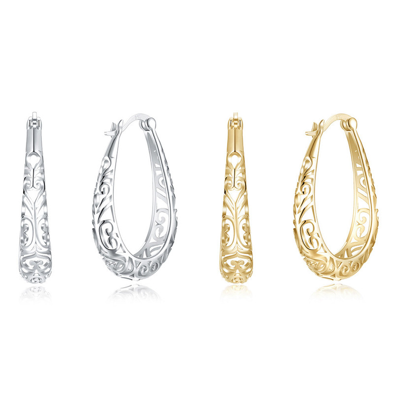 Lightweight Silver Earrings