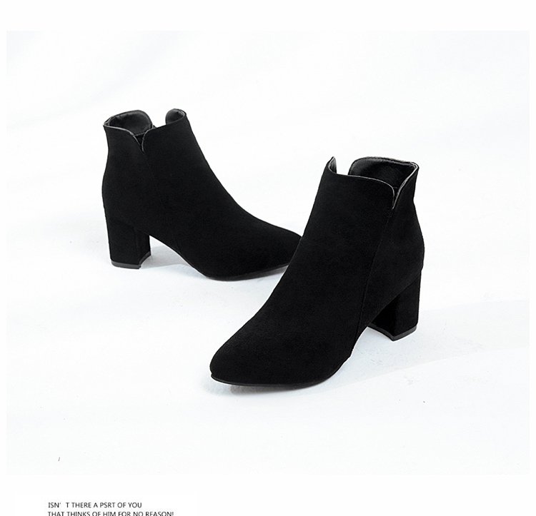 Frosted High Heel Boots Image 2