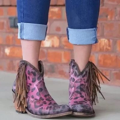 Stylish Side Zipper Boots