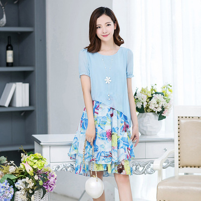 Chiffon Temperament Dress Image 4