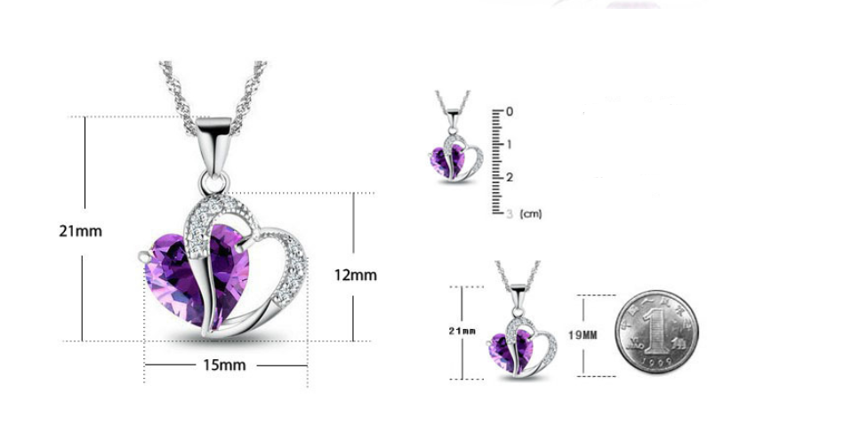 Alloy Crystal Necklace Image 3