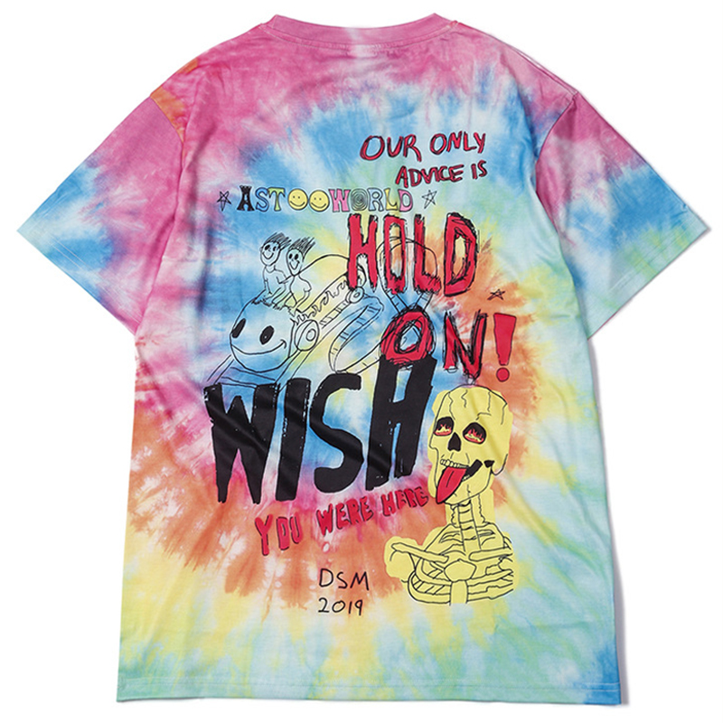 Men's T-shirt - Rainbow Spiral Tie Dye