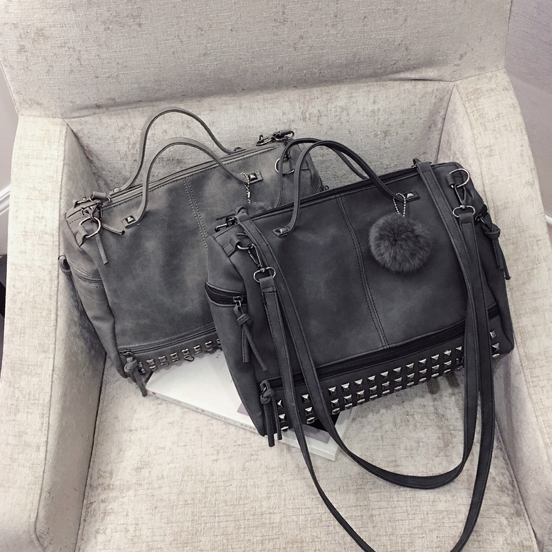 Interior of Fashionable Motorcycle Tote Bag