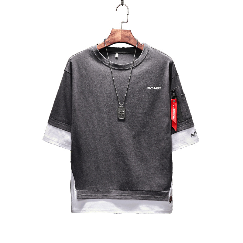 Layered look T-shirt
