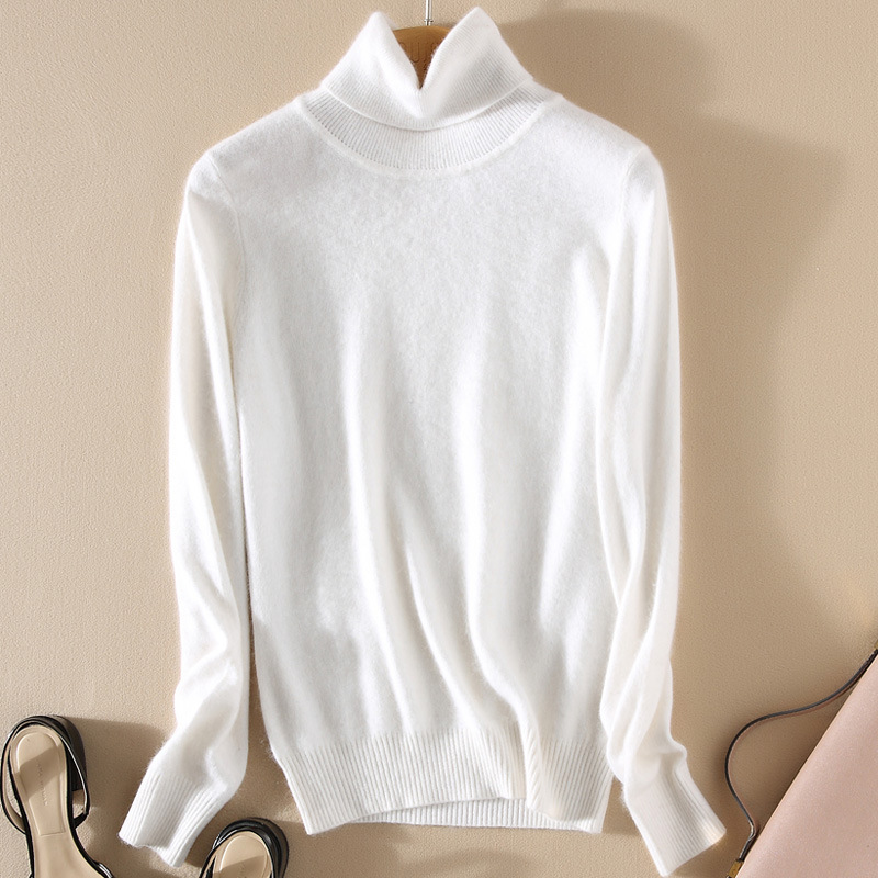 High Neck Knit Sweater - Image 4