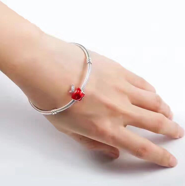 Red Apple Bracelet Image 2