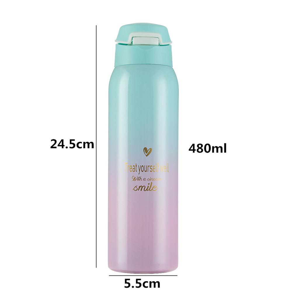 Gradient Color Vacuum Insulated Mug Blue