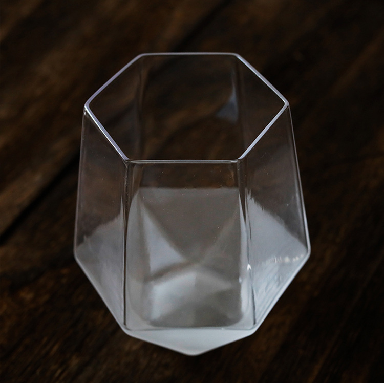 磨砂几何玻璃杯 - Image 3