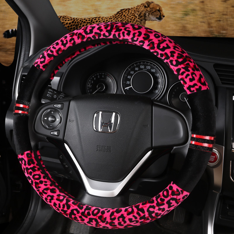 Steering Wheel Cover in White