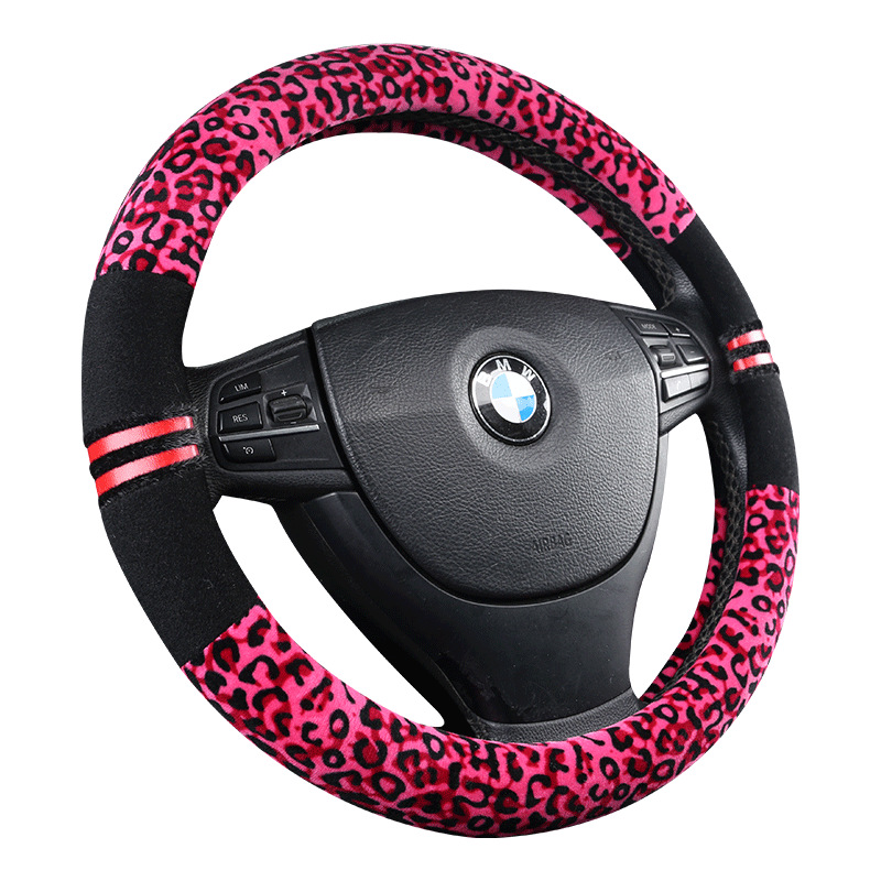 Steering Wheel Cover in Pink