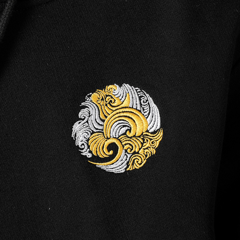 Dragon Embroidered Hoodie