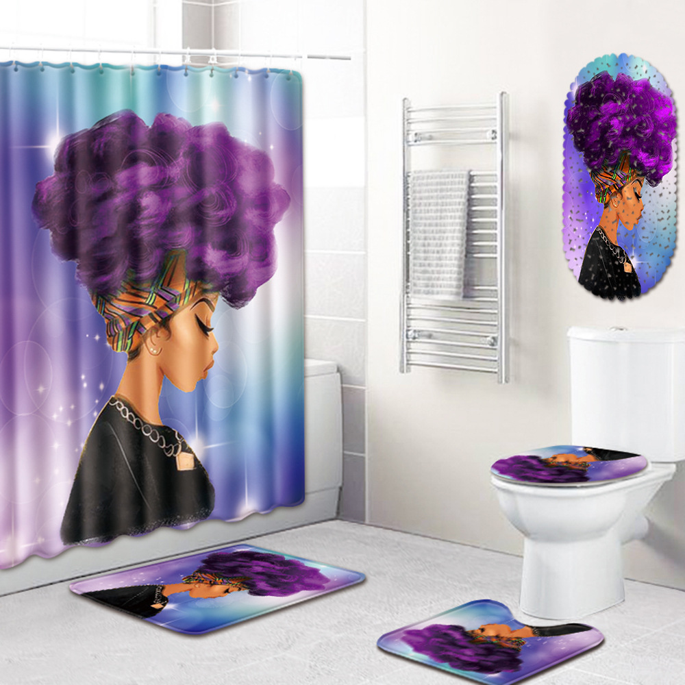 African Women Shower Curtain