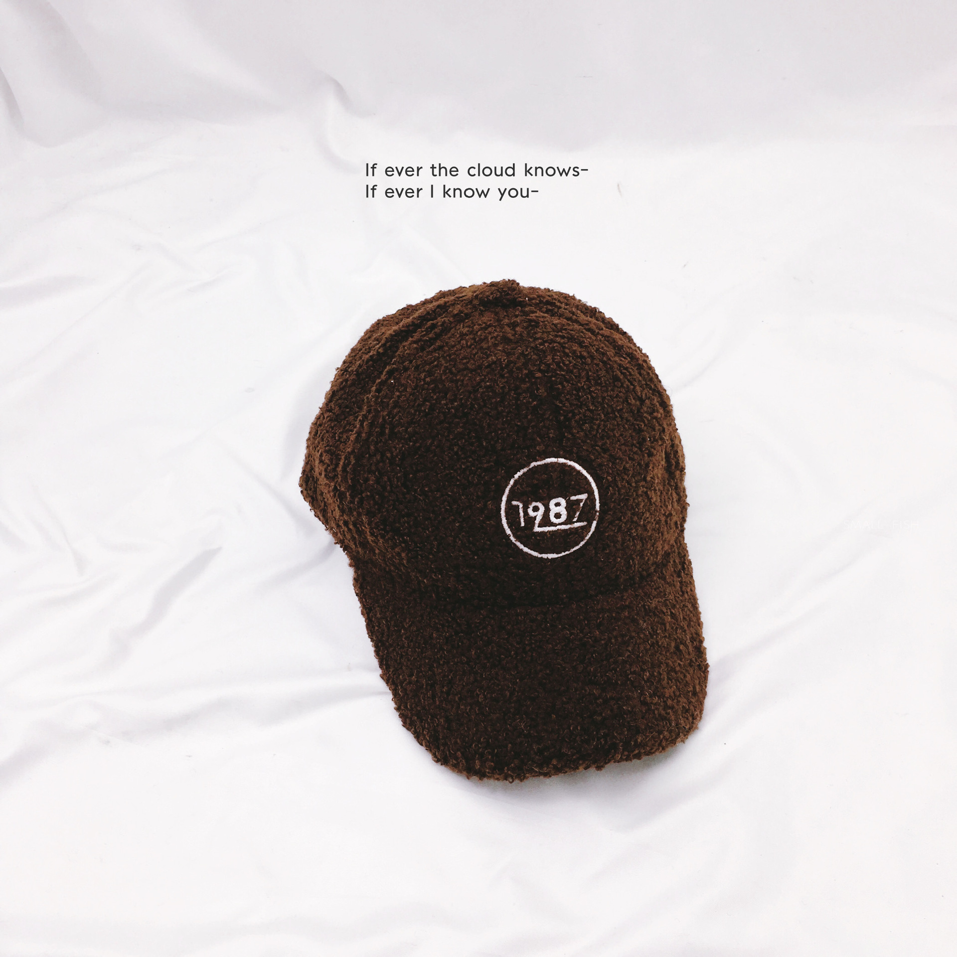 Teddy Fleece Baseball Cap Image 4