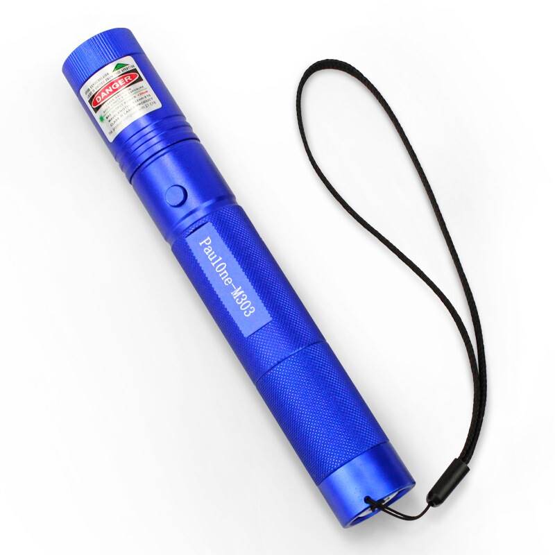 Green Laser Pointer in Use