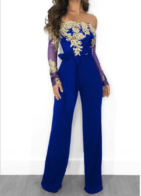 Lace Slim Jumpsuit Image 5