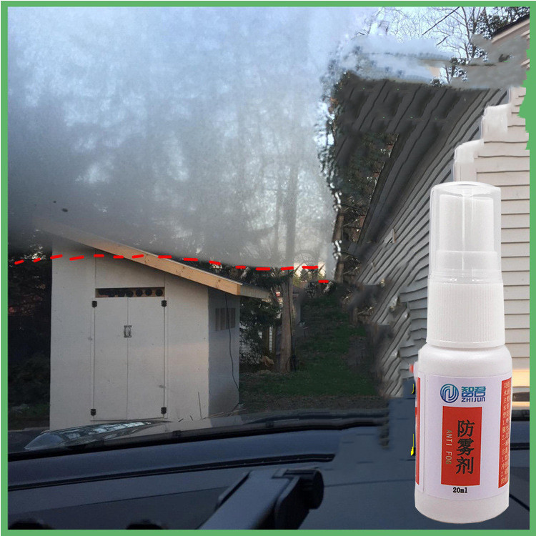 Anti-fog agent application step 3