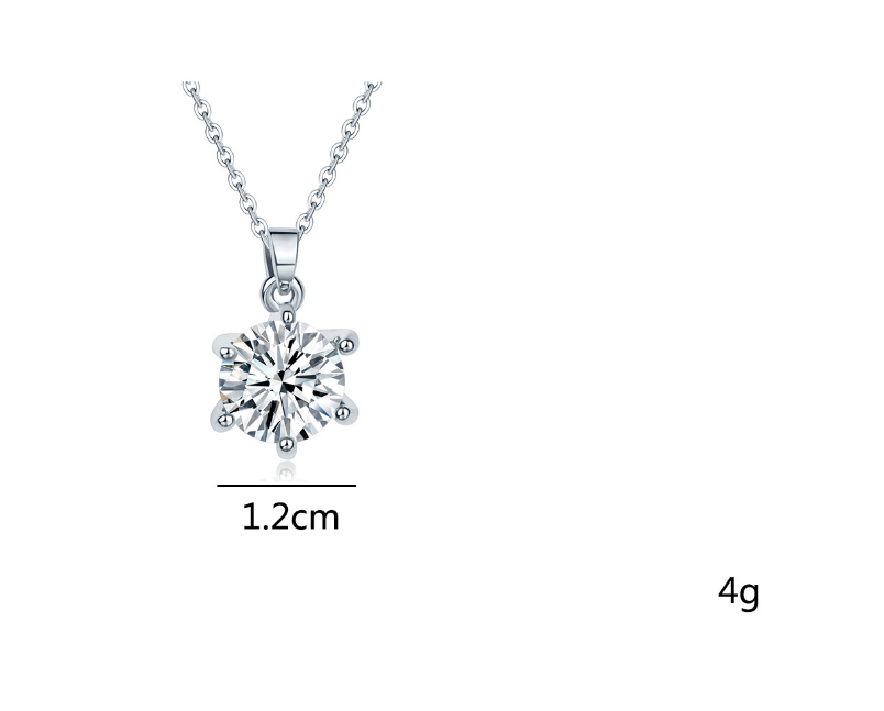 Rose Gold and Silver Star Pendant Necklace
