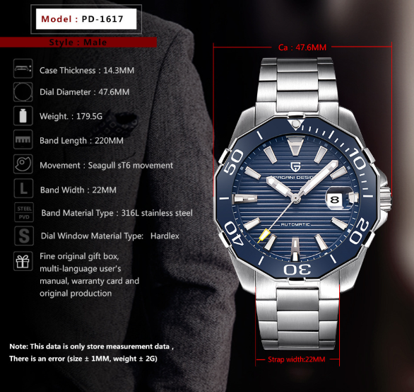 PAGANI DESIGN Watch 1