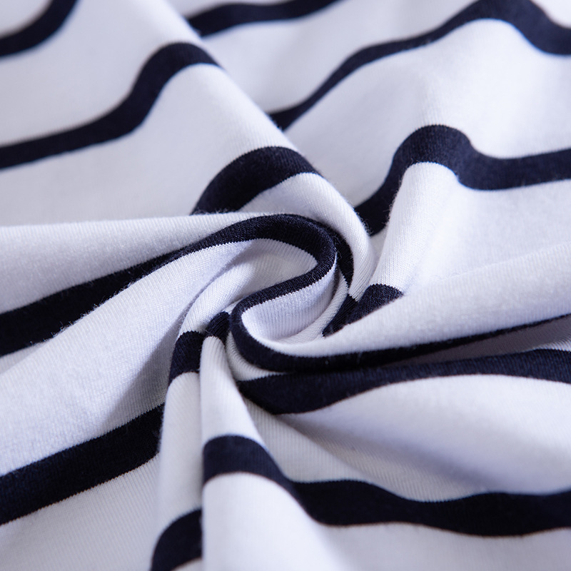 Striped T-shirt Side View