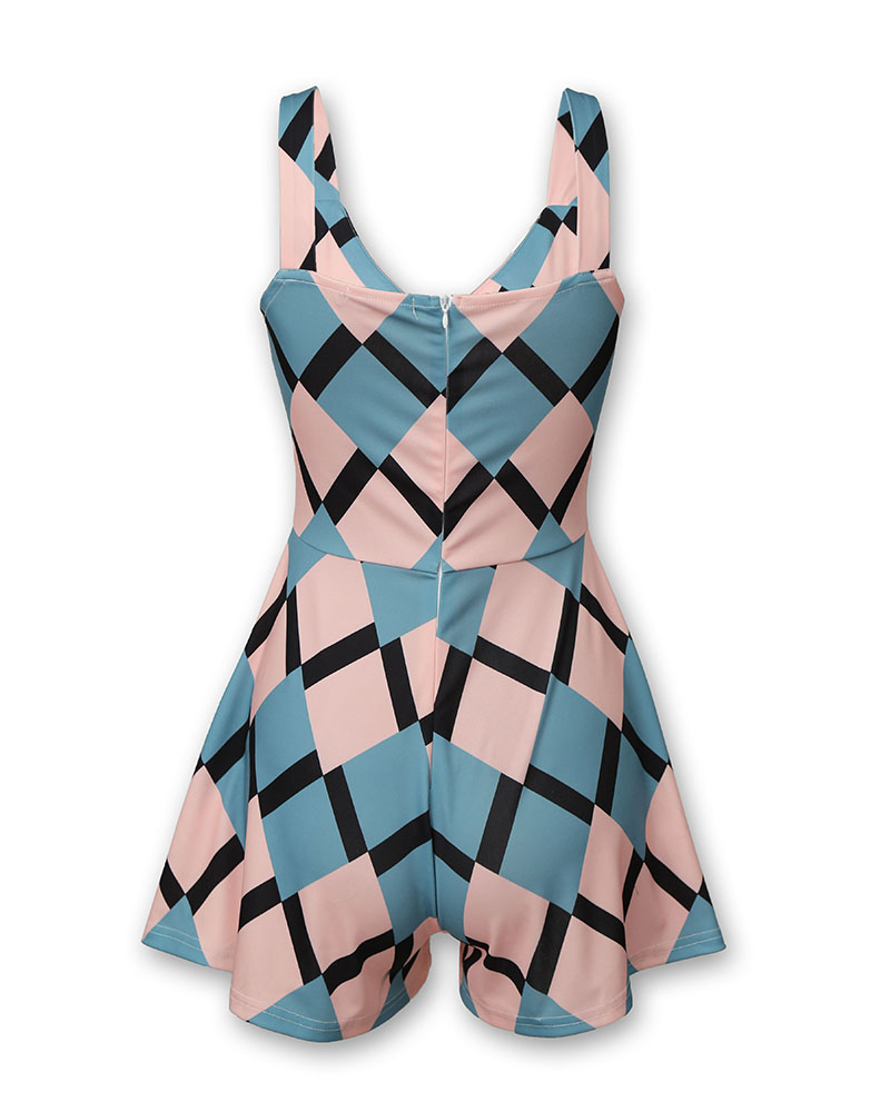 Geometric Print Jumpsuit Image 2