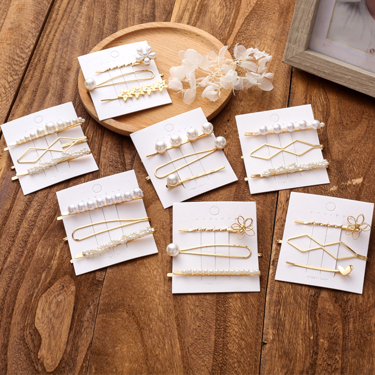 Pearl Hair Clip Style 1