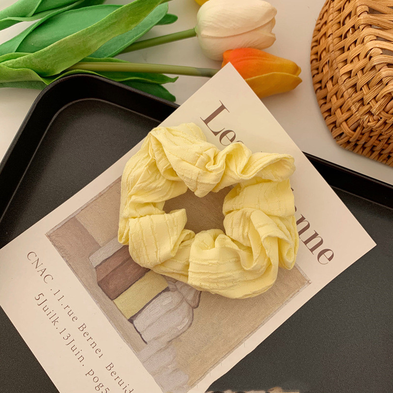 Spring Cream Puffs Hair Tie - Image 7