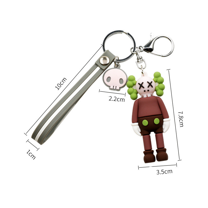 潮牌kaws芝麻街公仔 Keychain - Image 5