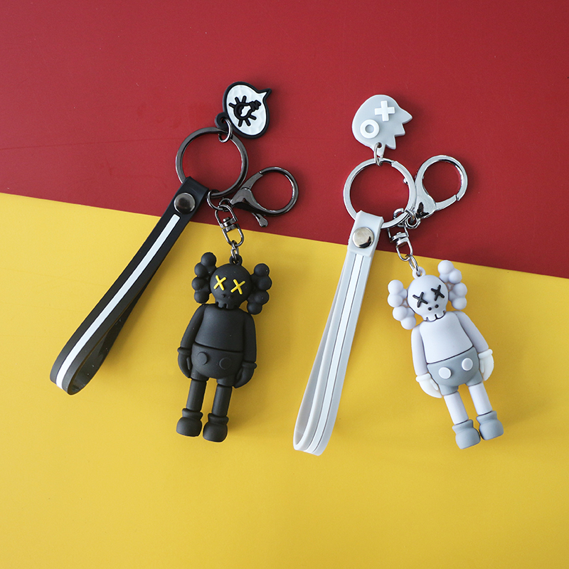 潮牌kaws芝麻街公仔 Keychain - Image 1