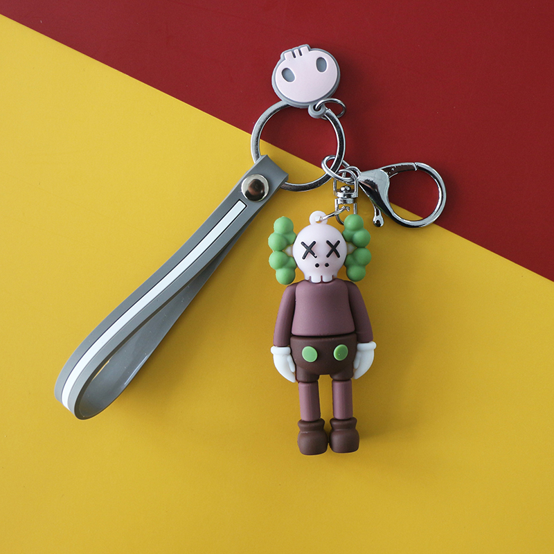 潮牌kaws芝麻街公仔 Keychain - Image 6