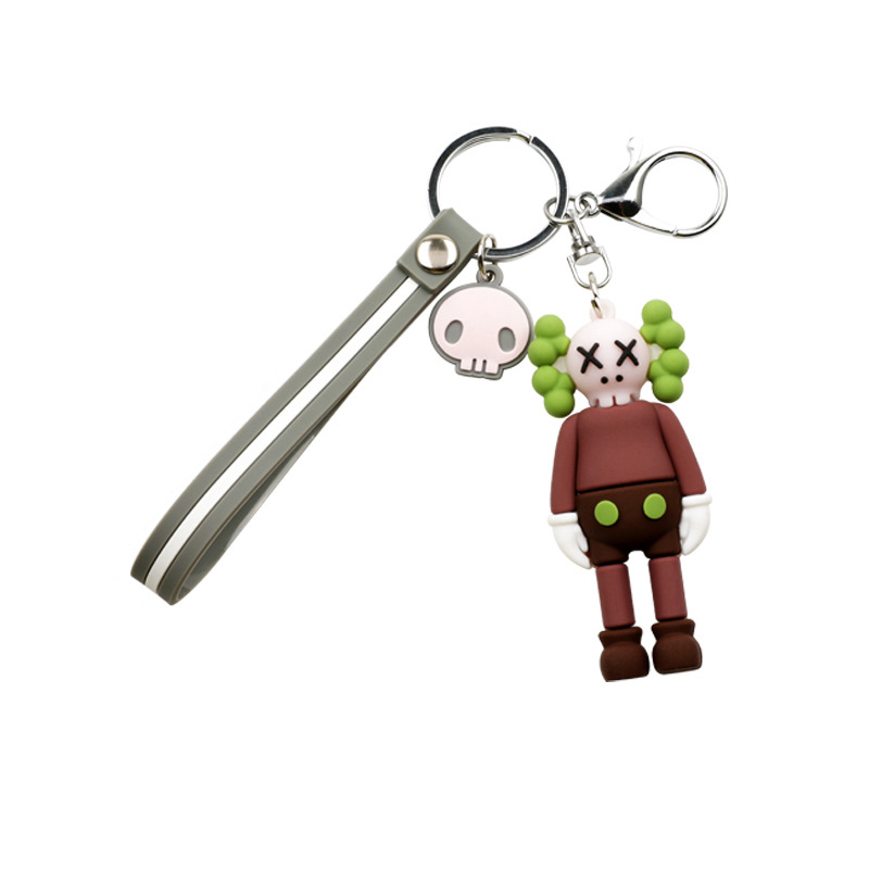 潮牌kaws芝麻街公仔 Keychain - Image 2