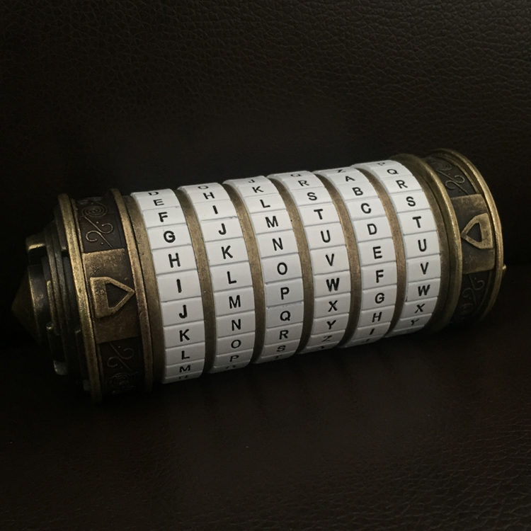 Da Vinci Code Lock Cylinder Display