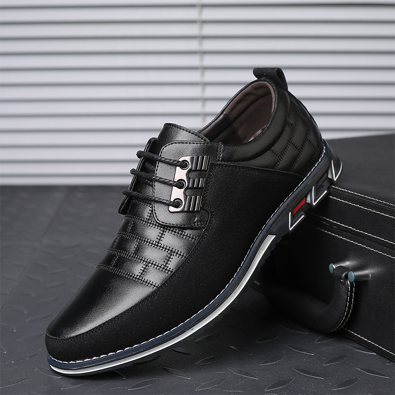 Brown Casual Leather Shoe Side View