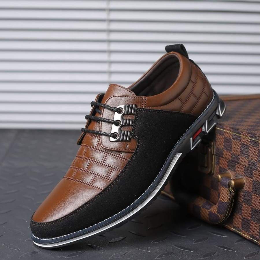 Brown Casual Leather Shoe
