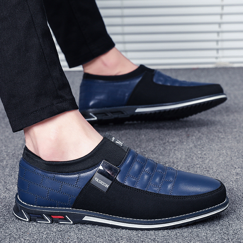 Black Casual Leather Shoe