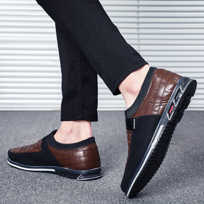Slip-On Brown Casual Leather Shoe