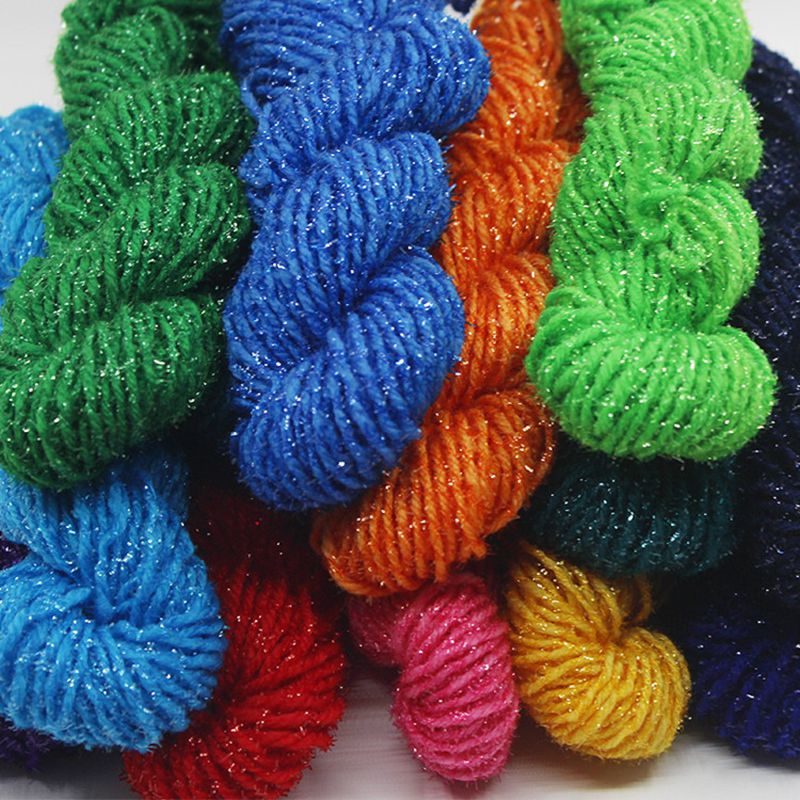 Glitter Acrylic Yarn Image 1